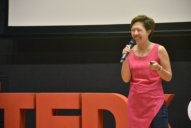 Sha-En Yeo speaking at TEDx